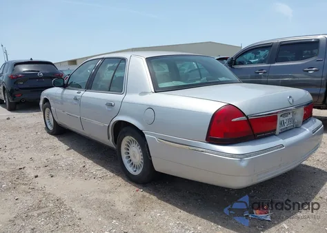 2002 Mercury Grand Marquis Ls from USA, damaged, VIN 2MEFM75W82X622661